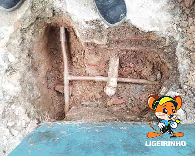 caça vazamento técnico de água Zona Norte
