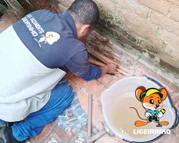 serviços de infiltração de vazamentos Ligeirinho