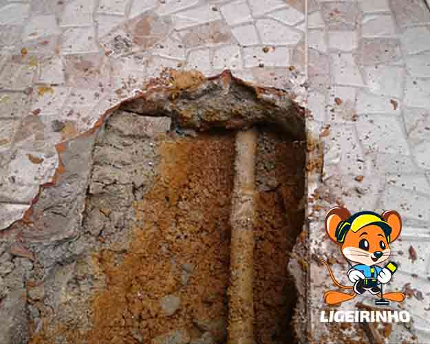 Serviço de reparo de vazamento água SP