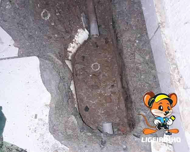 Vazamentos Sabesp conta alta encontrado Ligeirinho