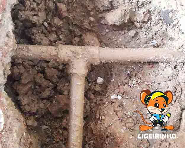 manutenção especializada de vazamentos Ligeirinho
