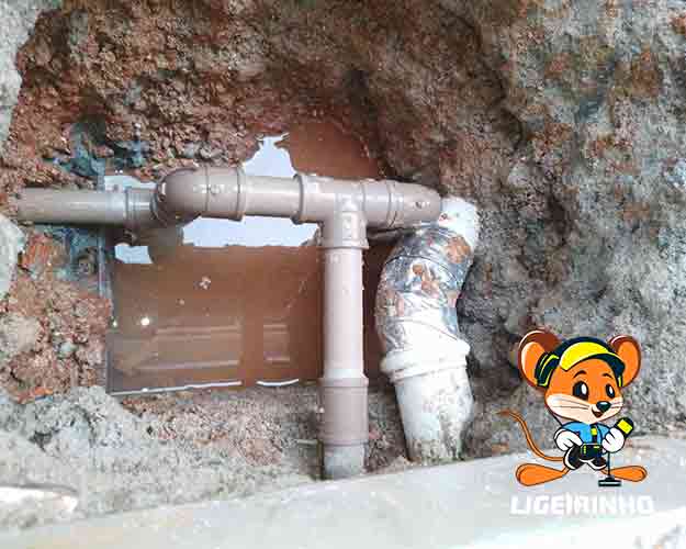 Manutenção profissional de vazamento de água com laudo técnico LG