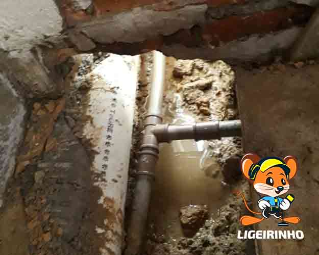 Caça vazamento de água profissional Ligeirinho